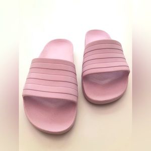 Adidas Pink Slides Size 8